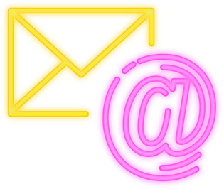 Email Neon Icon
